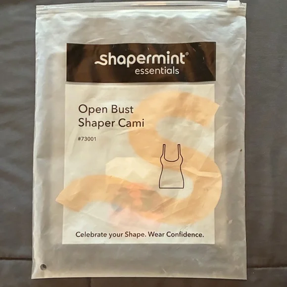 Cami - “Shapermint” Open Bust Shaper CamiSz 2X